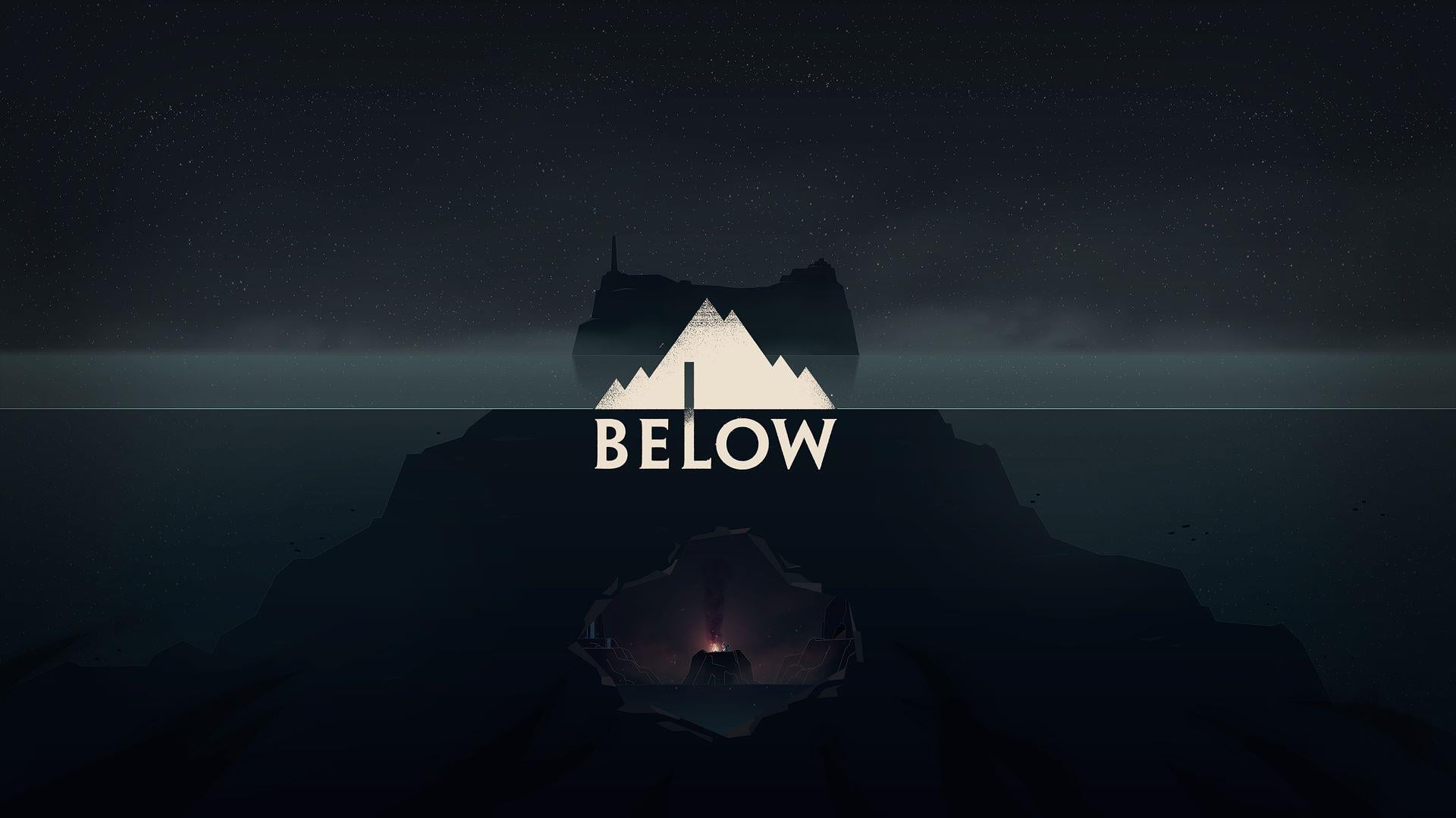 Below