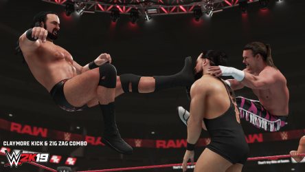 Image d'illustration pour l'article : WWE 2K19 accueille un Pack de nouveaux mouvements