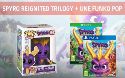 Image d'illustration pour l'article : Concours : Spyro Reignited Trilogy et une Funko Pop Spyro à gagner