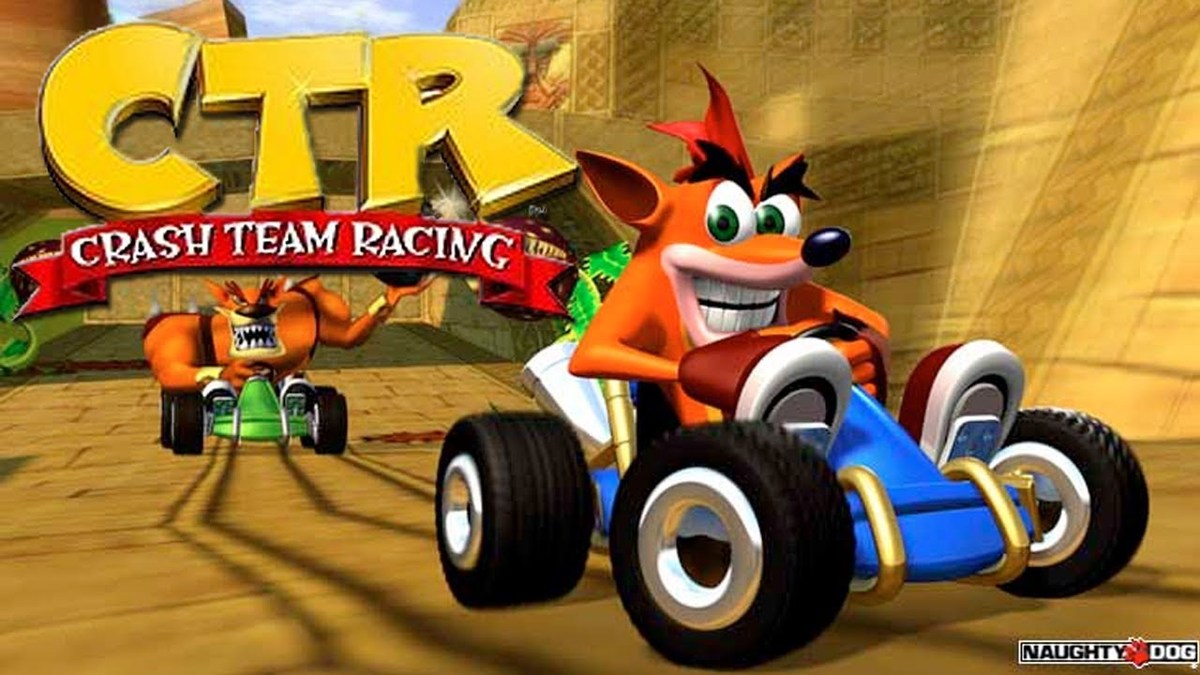 crash team racing на playstation crash team racing на playstation