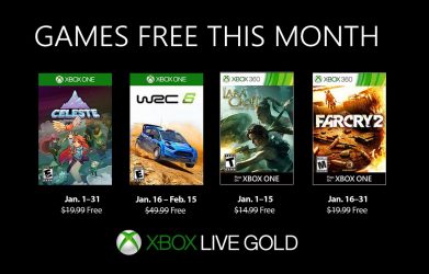 Image d'illustration pour l'article : Games with Gold : Les jeux de janvier 2019 avec Celeste et WRC 6