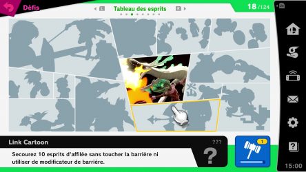 Image d'illustration pour l'article : Défis : Tableau des esprits - Super Smash Bros Ultimate
