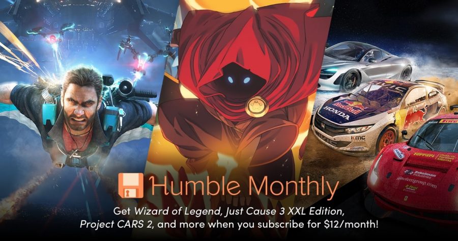 Humble Monthly : Just Cause 3, Projet Cars et Wizard of Legend en janvier