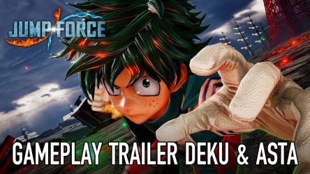 Image d'illustration pour l'article : Jump Force : Midoriya et Asta dans le feu de l'action