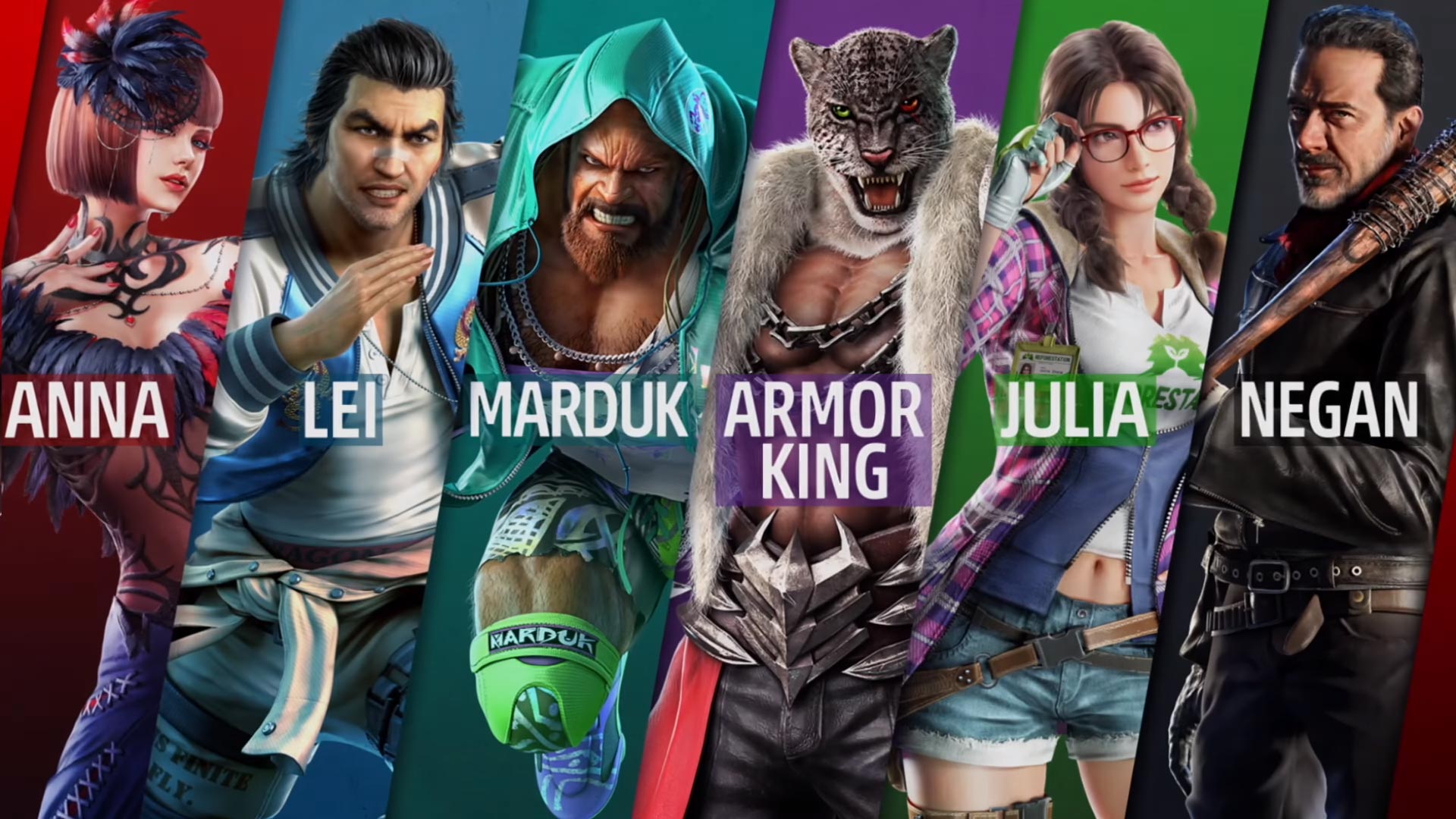 Tekken 7 Negan joue avec Lucille et nouveaux personnages annoncés