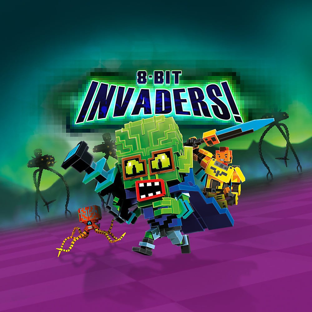 8-Bit Invaders! jaquette boxart