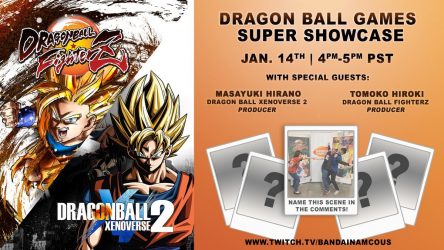 Image d'illustration pour l'article : Bandai Namco va tenir un showcase le 14 janvier sur les jeux Dragon Ball