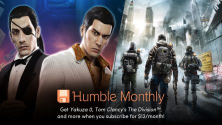 Image d'illustration pour l'article : Humble Monthly : Du Yakuza 0 et The Division en février