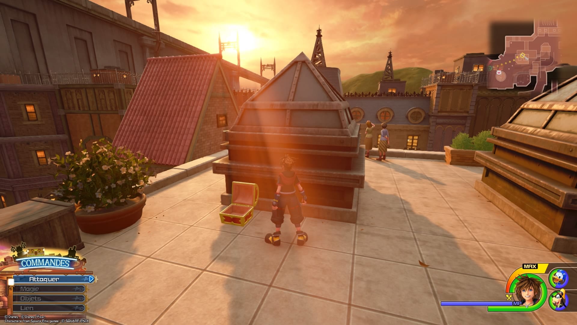 Cité du Crépuscule Emplacement Trésors Kingdom Hearts III Guide
