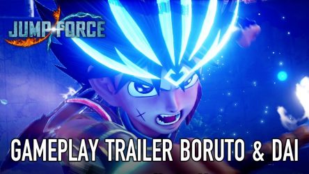 Image d'illustration pour l'article : Jump Force offre un nouveau trailer à Dai et Boruto