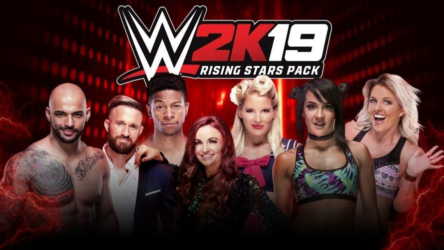 WWE 2K19 fait monter le pack Stars Montantes sur le ring