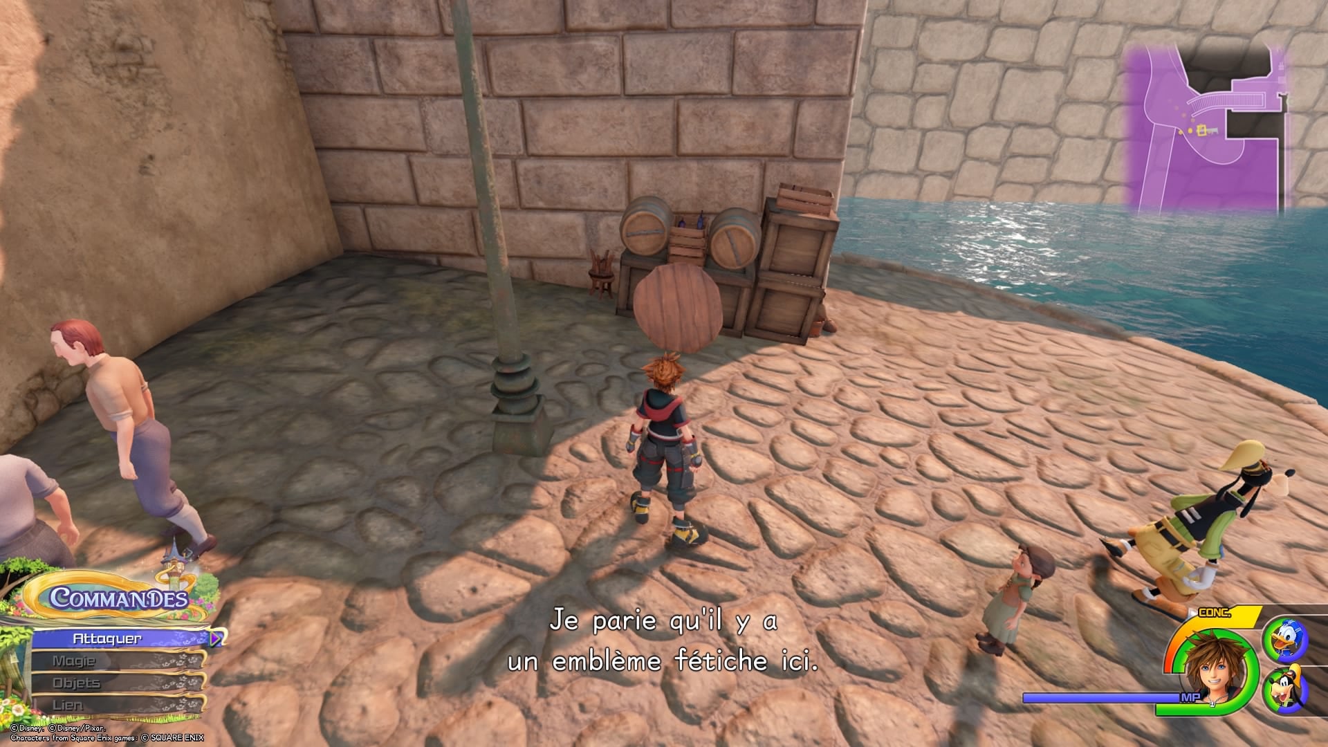 Royaume de Corona Fétiches Kingdom Hearts III Guide