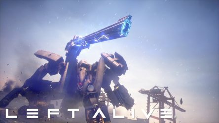 Image d'illustration pour l'article : Left Alive sort les gros canons dans son trailer de lancement
