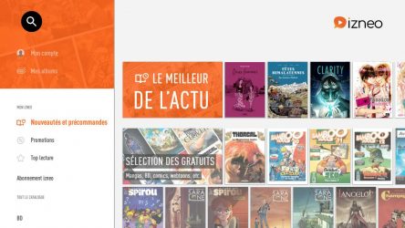 Image d'illustration pour l'article : Izneo : la librairie numérique s'exporte sur Nintendo Switch
