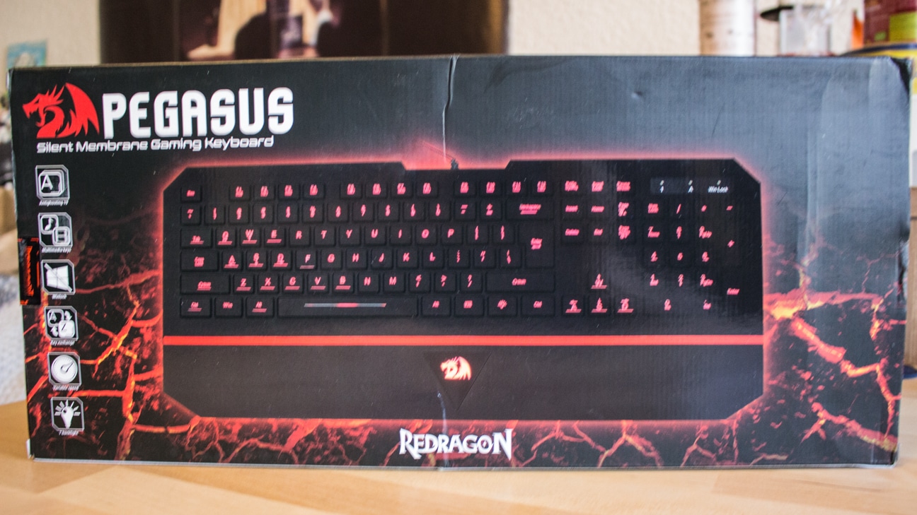 Test du clavier gamer silencieux Redragon Pegasus - LegolasGamer