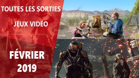 Image d'illustration pour l'article : Calendrier des sorties jeux vidéo février 2019