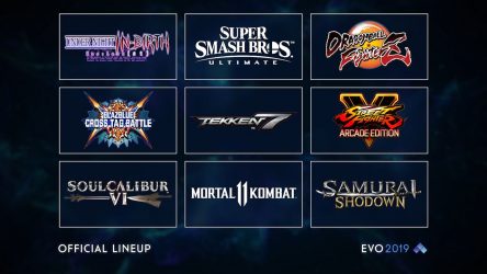 Image d'illustration pour l'article : EVO 2019 : Le line-up est maintenant connu, la liste des jeux confirmés