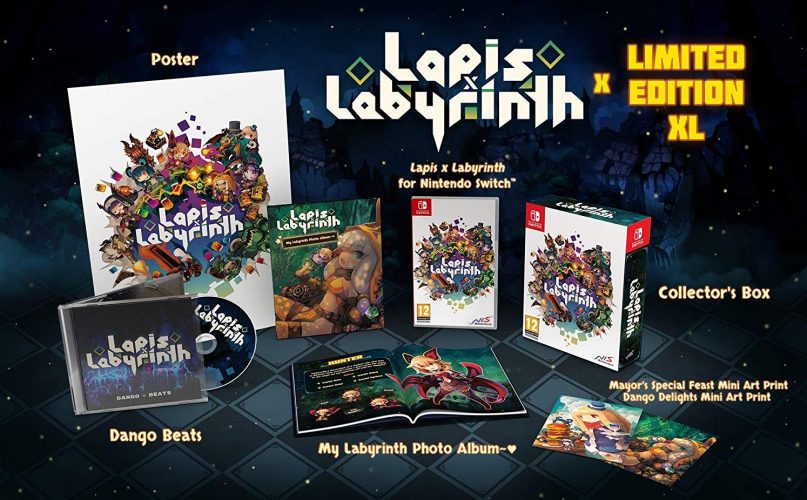 Lapis x Labyrinth ouvre ses précommandes pour ses éditions limitées