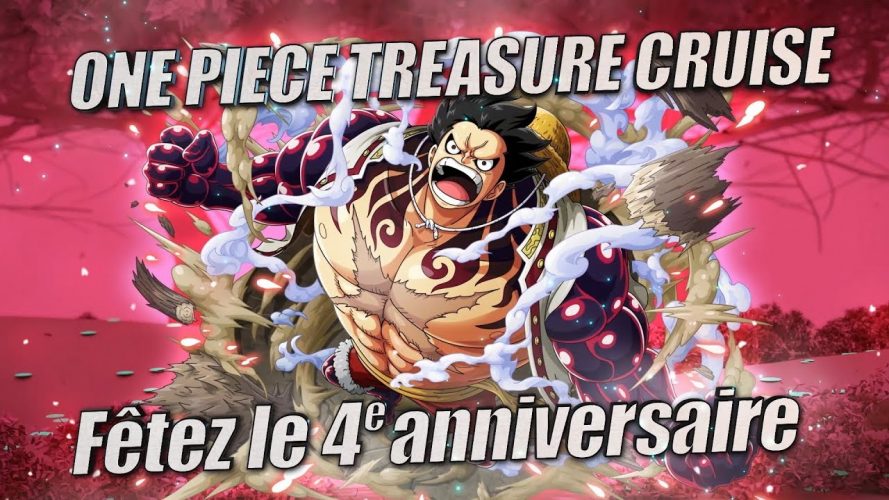 Image d\'illustration pour l\'article : One Piece Treasure Cruise célèbre son 4ème anniversaire
