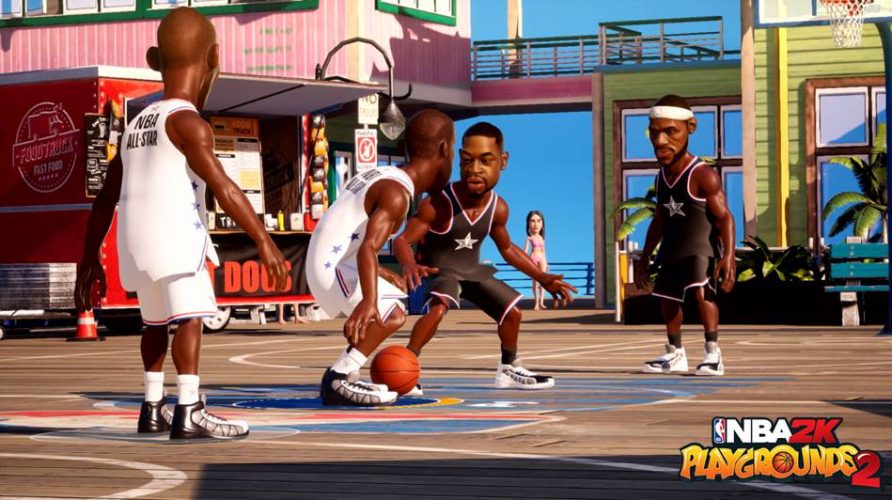 Image d\'illustration pour l\'article : NBA 2K Playgrounds 2 déploie une mise à jour avec du nouveau contenu