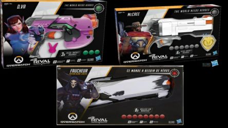 Image d'illustration pour l'article : Overwatch : sortie des Nerf Rival repoussée au 14 mars prochain