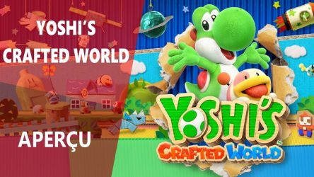 Image d'illustration pour l'article : Preview Yoshi's Crafted World, rapide aperçu en vidéo