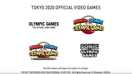 Image d'illustration pour l'article : Sega annonce 4 titres pour les Jeux Olympiques de 2020