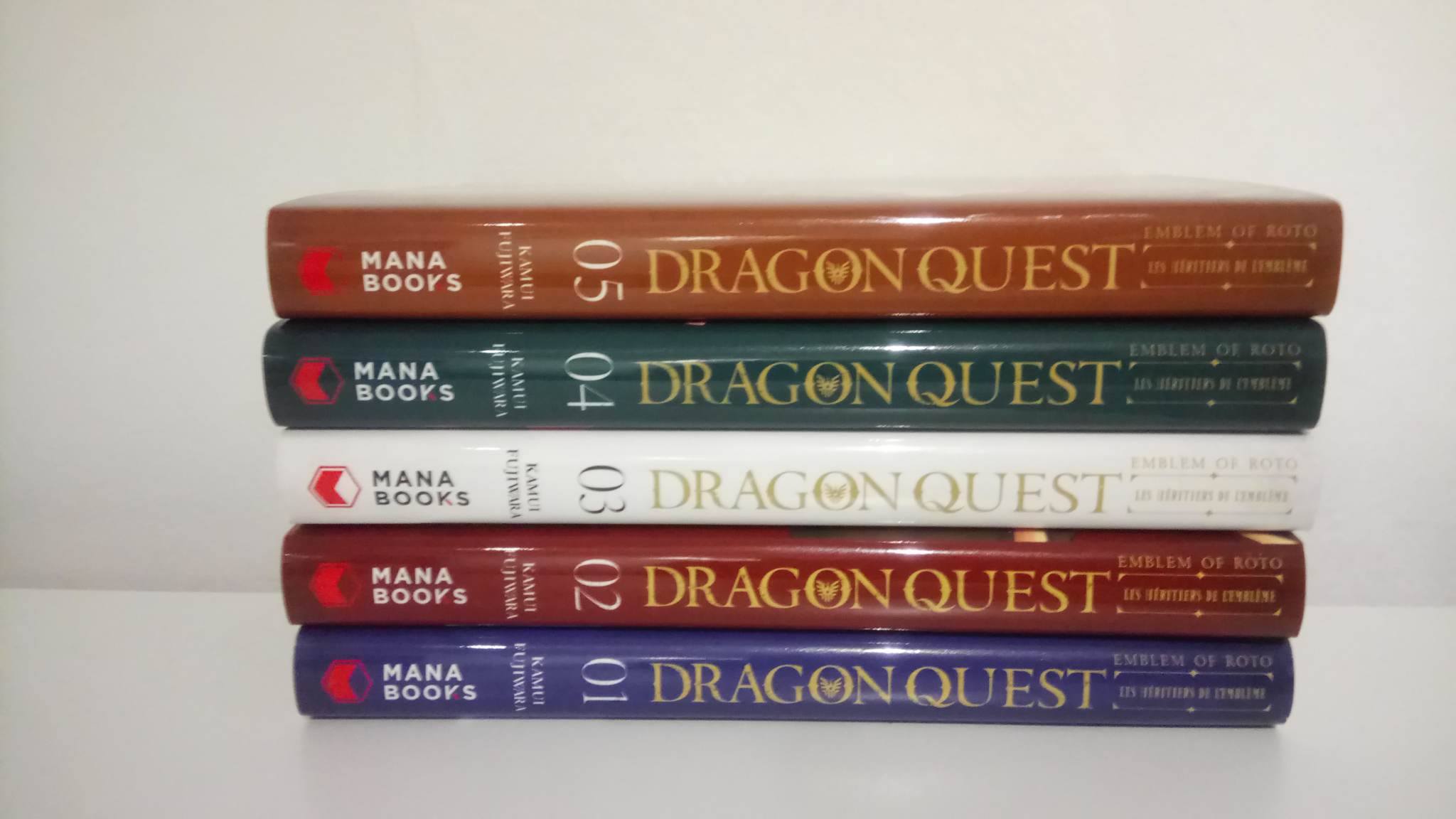 Dragon quest h%c3%a9ritiers de embl%c3%a8me mana books 1