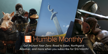 Image d'illustration pour l'article : Humble Monthly : Mutant Year Zero, Northgard et Absolver en avril