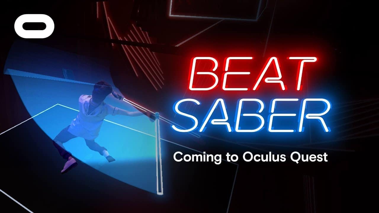 Beat saber fera partie du line-up de lancement de l'oculus quest