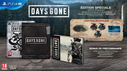 Image d'illustration pour l'article : Days Gone : l'édition spéciale en précommande, les détails