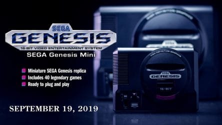 Image d'illustration pour l'article : La Megadrive Mini sortira le 19 septembre