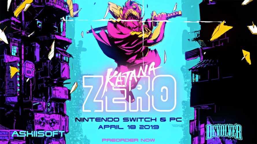 Image d\'illustration pour l\'article : Un samouraï qui maîtrise le temps avec Katana ZERO annoncé sur Switch