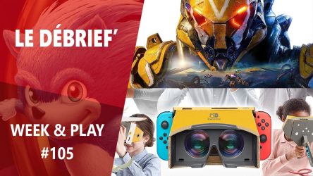 Image d'illustration pour l'article : Débrief' : La VR sur Switch, Trine 4, Anthem galère, Control et Xbox sans lecteur