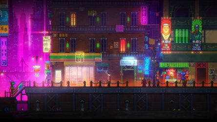 Image d'illustration pour l'article : Tales of the Neon Sea : le point'n'click cyberpunk débarque le 30 avril