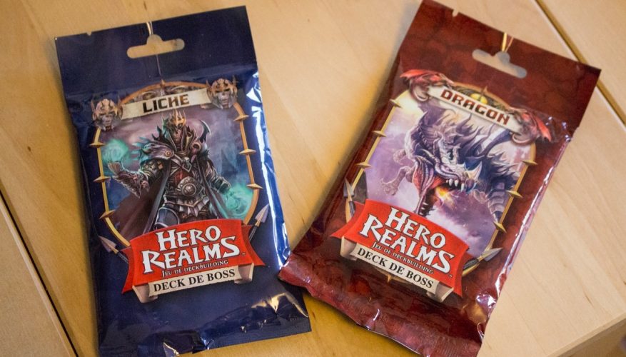 Hero Realms est de retour avec les decks de boss