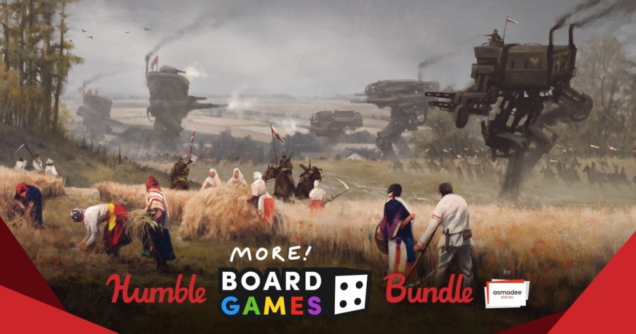 Un Humble Bundle centré sur les jeux de société sur PC par Asmodee