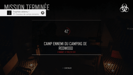 Image d'illustration pour l'article : Chasseur de camps ennemis - Days Gone