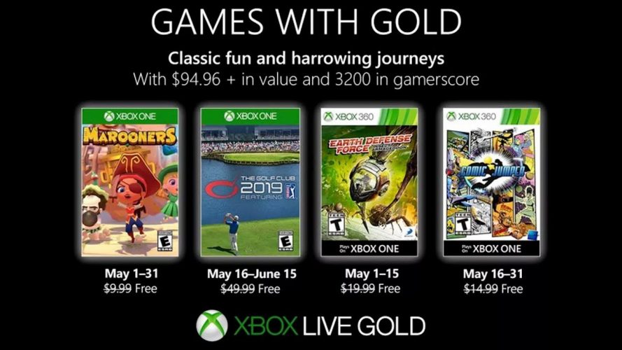 Games with gold mai 2019