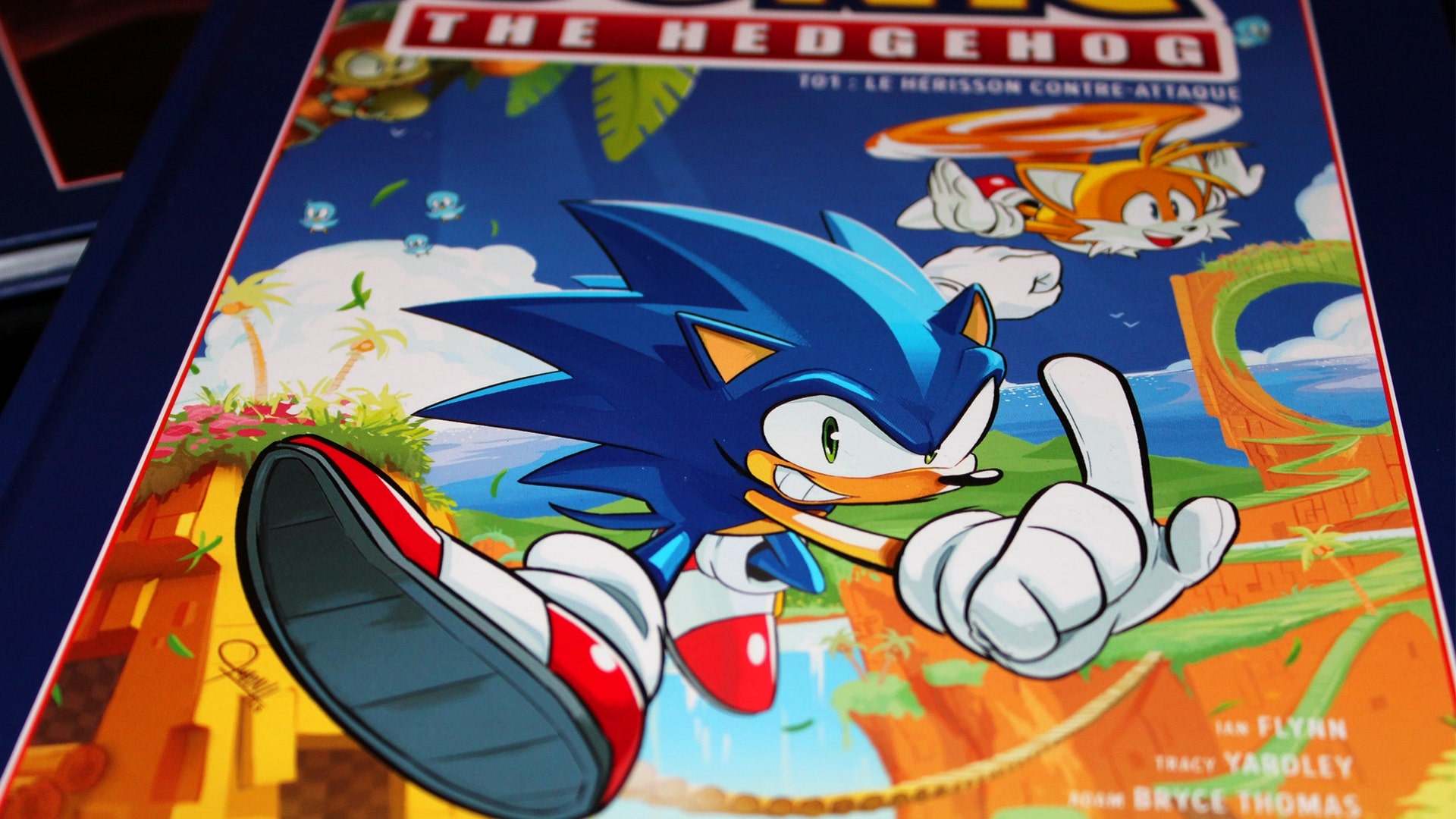 Sonic the hedgehog - premier avis sur le comics de mana books