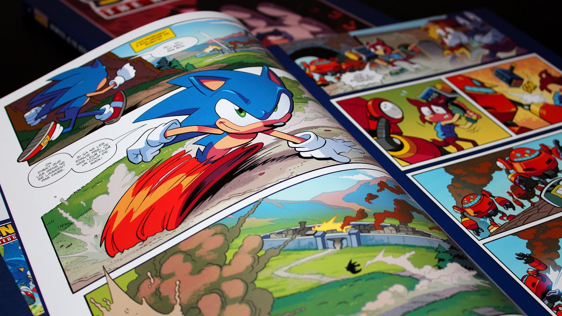 Sonic the hedgehog - premier avis sur le comics de mana books