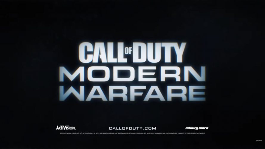 Call of duty modern warfare playstation 4