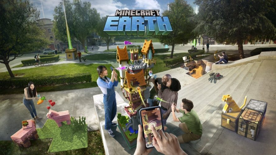 Image d\'illustration pour l\'article : Minecraft Earth : un jeu mobile en réalité augmenté annoncé, les détails