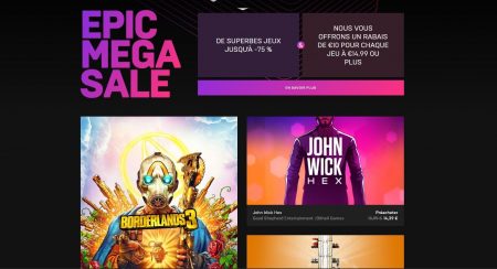 Image d'illustration pour l'article : Epic Games Store : les méga soldes sont ouvertes, jusqu'à -75%