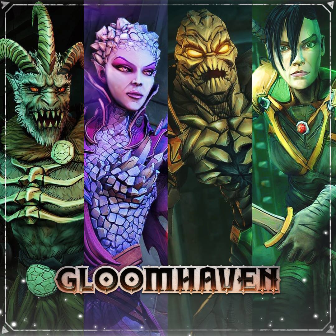 Gloomhaven annonce son accès anticipé et ses perso