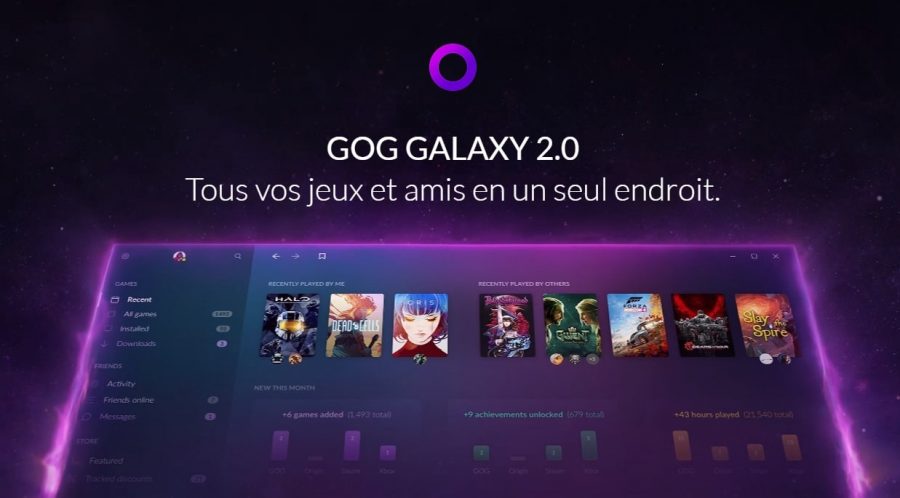 GOG Galaxy 2.0 réunira vos jeux et amis sous un même launcher