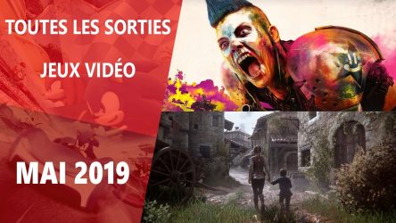 Image d'illustration pour l'article : Calendrier des sorties jeux vidéo mai 2019