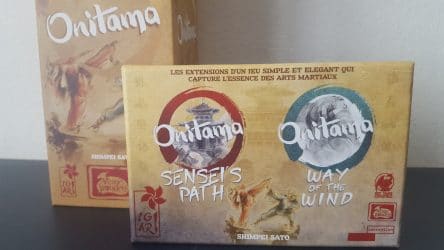 Image d'illustration pour l'article : Onitama s'enrichit avec deux extensions, Sensei's Path et Way of the Wind