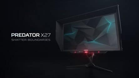 Image d'illustration pour l'article : Test Acer Predator X27 - Le char d'assaut