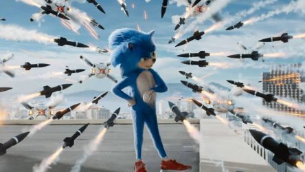 Image d'illustration pour l'article : Le film Sonic laisse à nouveau échapper un visuel du nouveau design du héros